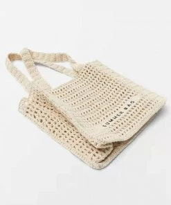 MILK MONEY - DropShip New Arrivals Summer Crochet Tote Bag