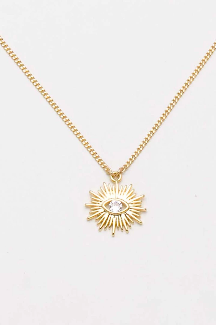 Nakamol Sunburst Solitaire Charm Necklace New Arrivals 1 Nakamol Sunburst Solitaire Charm Necklace New Arrivals