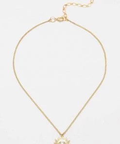 Nakamol Sunburst Solitaire Charm Necklace New Arrivals