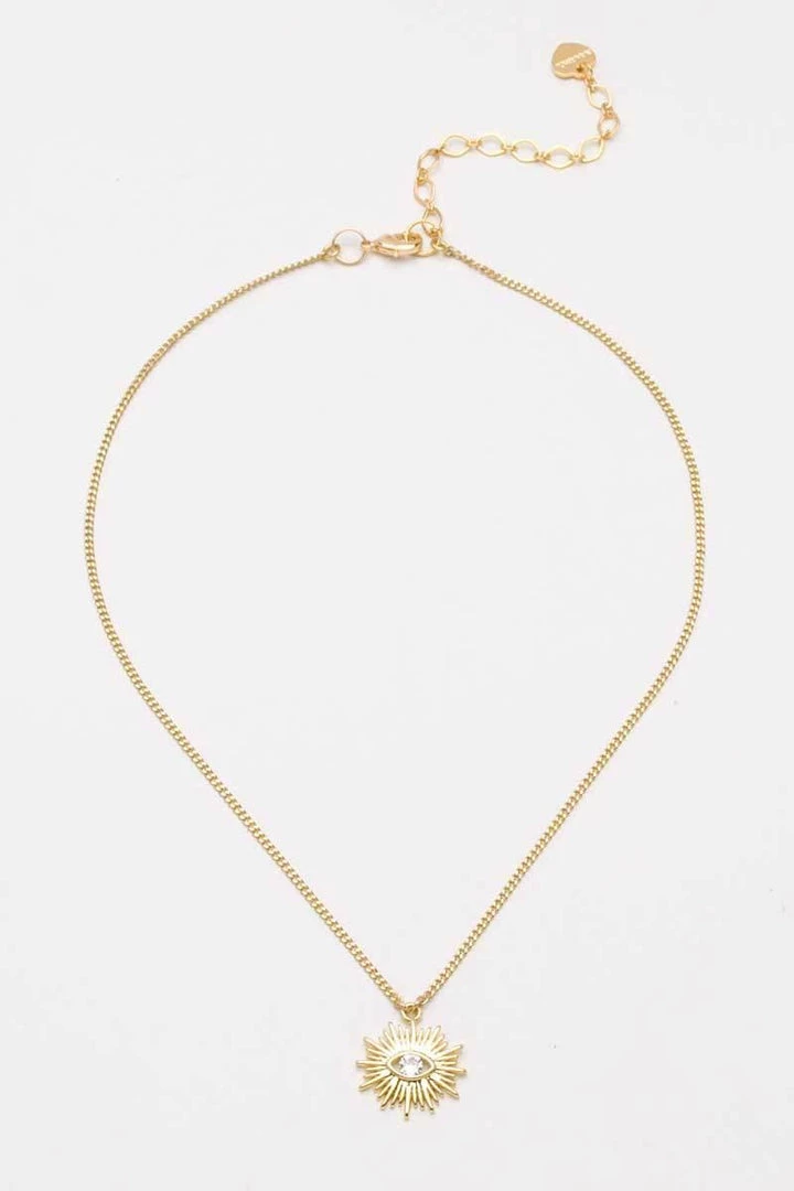 Nakamol Sunburst Solitaire Charm Necklace New Arrivals 2 Nakamol Sunburst Solitaire Charm Necklace New Arrivals