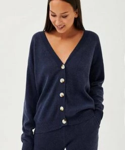 MILK MONEY - DropShip Sundays Cardigan Tracksuit Loungewear Set Clothing