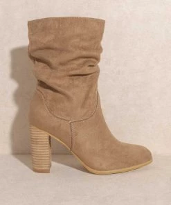 Oasis Society New Arrivals Teagan Camel Modern Slouch Boot