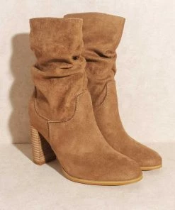 Oasis Society New Arrivals Teagan Camel Modern Slouch Boot