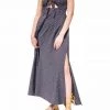 Promesa Tie Front Maxi Dress Clothing