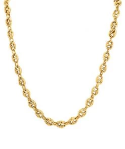 Hippie Chic By OP Accessories Tiny Glam Hollow Puff Chain Necklace