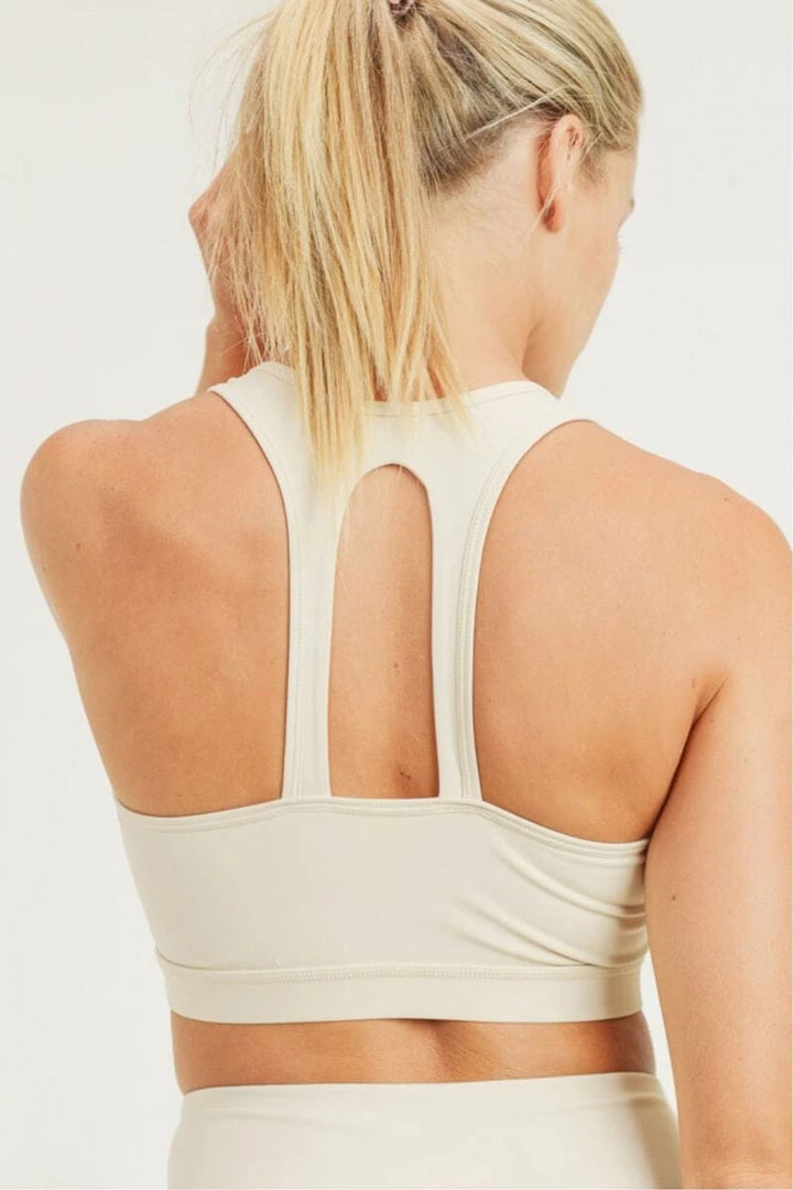 Mono B Twin Straps Racerback Sports Bra New Arrivals 2 Mono B Twin Straps Racerback Sports Bra New Arrivals