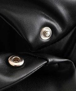 MILK MONEY - DropShip New Arrivals Vegan Leather Puffer Jacket 15 MILK MONEY - DropShip New Arrivals Vegan Leather Puffer Jacket