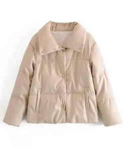 MILK MONEY - DropShip New Arrivals Vegan Leather Puffer Jacket 11 MILK MONEY - DropShip New Arrivals Vegan Leather Puffer Jacket