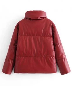 MILK MONEY - DropShip New Arrivals Vegan Leather Puffer Jacket 13 MILK MONEY - DropShip New Arrivals Vegan Leather Puffer Jacket