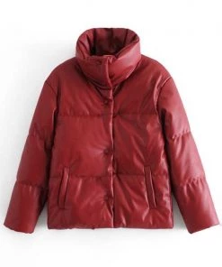 MILK MONEY - DropShip New Arrivals Vegan Leather Puffer Jacket 14 MILK MONEY - DropShip New Arrivals Vegan Leather Puffer Jacket