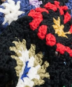 MILK MONEY - DropShip Vintage Flower Crochet Mini Tote Bag New Arrivals