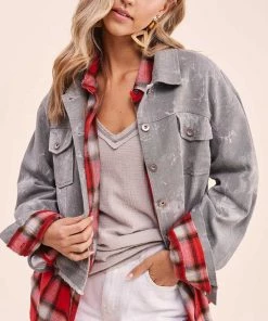 La Miel Cropped Tie Dyed Denim Jacket New Arrivals