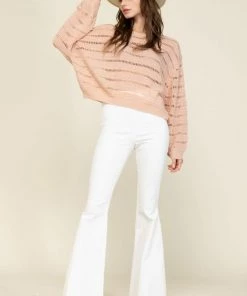 Newbury Kustom New Arrivals Knit Long Sleeve Shirred Sweater