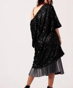 Hayden Sequin Open Kimono Top