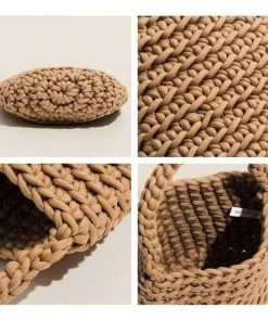 MILK MONEY - DropShip New Arrivals Woven Hand Knotted Summer Tote Bag