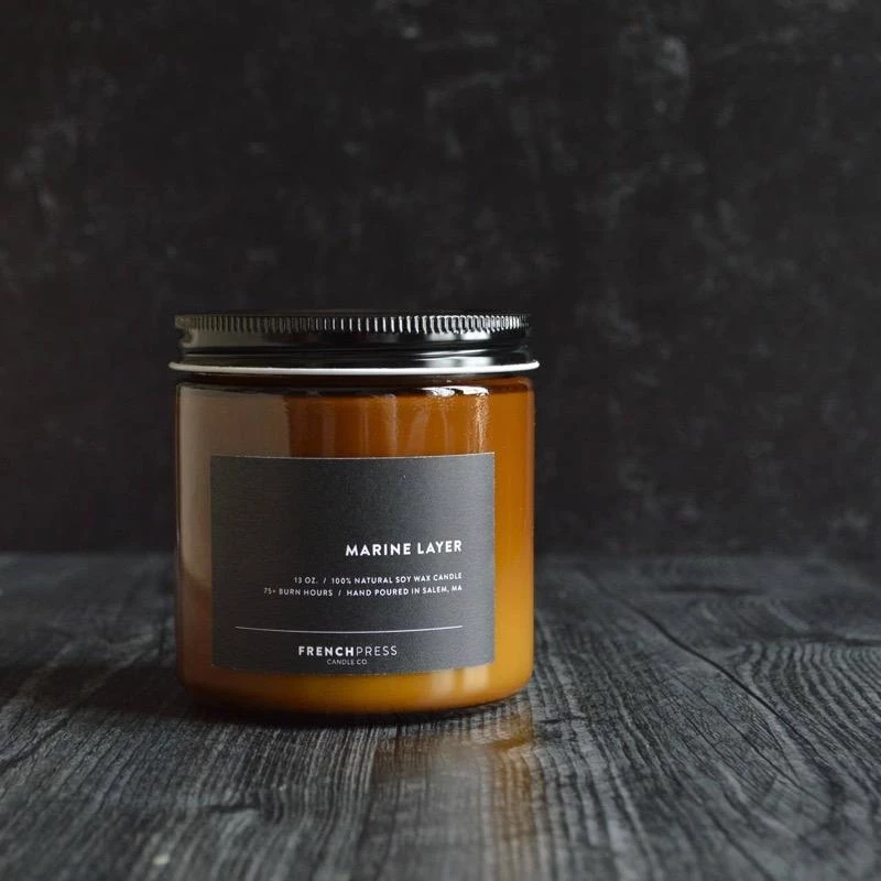 French Press Candle Co. Marine Layer Soy Candle New Arrivals 1 French Press Candle Co. Marine Layer Soy Candle New Arrivals