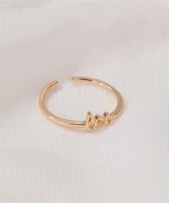 MILK MONEY - DropShip Minimalist Zodiac Open Rings New Arrivals