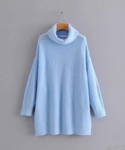 MILK MONEY - DropShip Oversized Knit Turtleneck Sweater