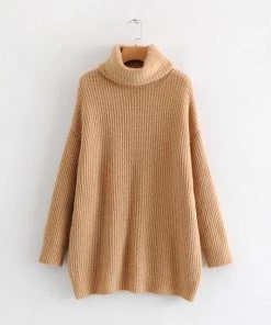 MILK MONEY - DropShip Oversized Knit Turtleneck Sweater